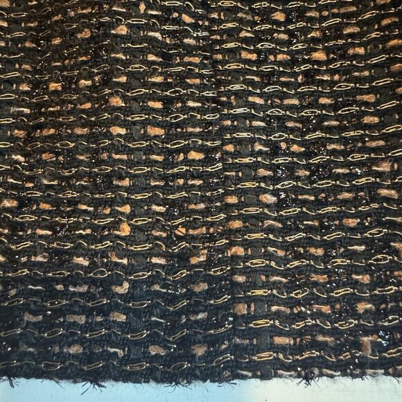 Vintage Dana Buchman Blazer Jacket Size 4 Shimmering Wool Viscose Tweed Lined - Picture 11 of 11